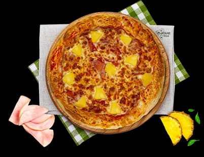 Hawaienne, Pizzas Platane Pizza