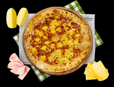 Raclette, Pizzas Platane Pizza