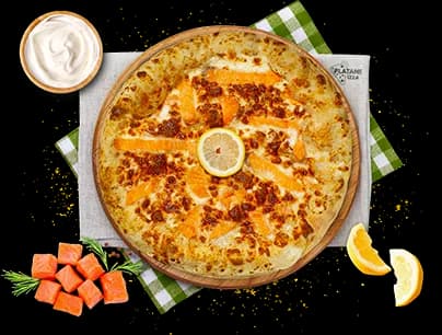 Saumon, Pizzas Platane Pizza